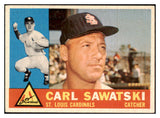 1960 Topps Baseball #545 Carl Sawatski Cardinals EX-MT 439974