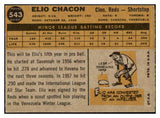 1960 Topps Baseball #543 Elio Chacon Reds EX-MT 439975