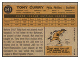 1960 Topps Baseball #541 Tony Curry Phillies EX 439987