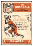 1959 Topps Baseball #567 Del Crandall A.S. Braves GD-VG 439999