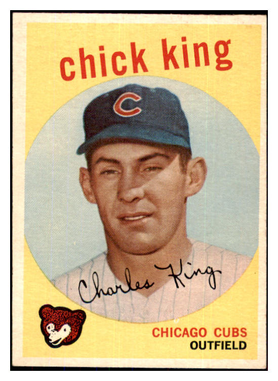 1959 Topps Baseball #538 Chick King Cubs EX-MT 440012