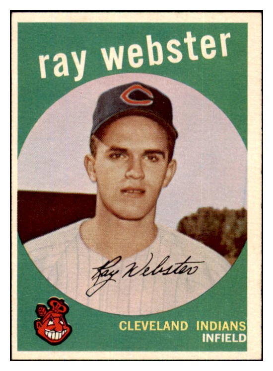 1959 Topps Baseball #531 Ray Webster Indians EX-MT 440019