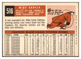 1959 Topps Baseball #516 Mike Garcia Indians EX-MT 440031