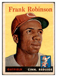 1958 Topps Baseball #285 Frank Robinson Reds VG/VG-EX 440060