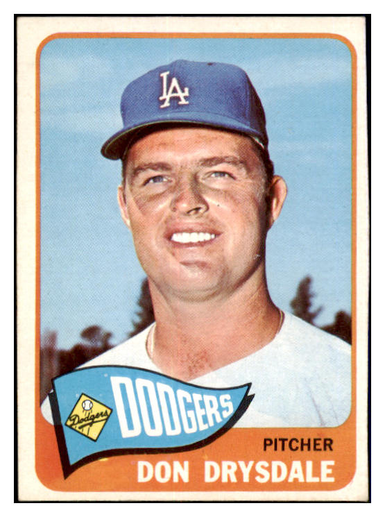 1965 Topps Baseball #260 Don Drysdale Dodgers VG-EX 440069