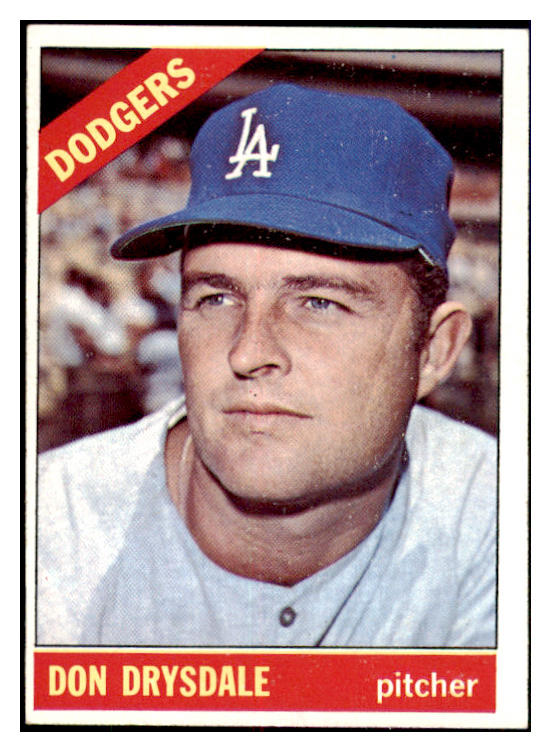 1966 Topps Baseball #430 Don Drysdale Dodgers EX-MT 440077