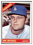 1966 Topps Baseball #430 Don Drysdale Dodgers EX-MT 440077