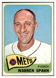 1965 Topps Baseball #205 Warren Spahn Mets NR-MT 440084