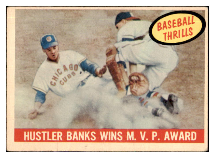 1959 Topps Baseball #469 Ernie Banks IA Cubs VG-EX 440116