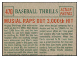 1959 Topps Baseball #470 Stan Musial IA Cardinals VG-EX 440117