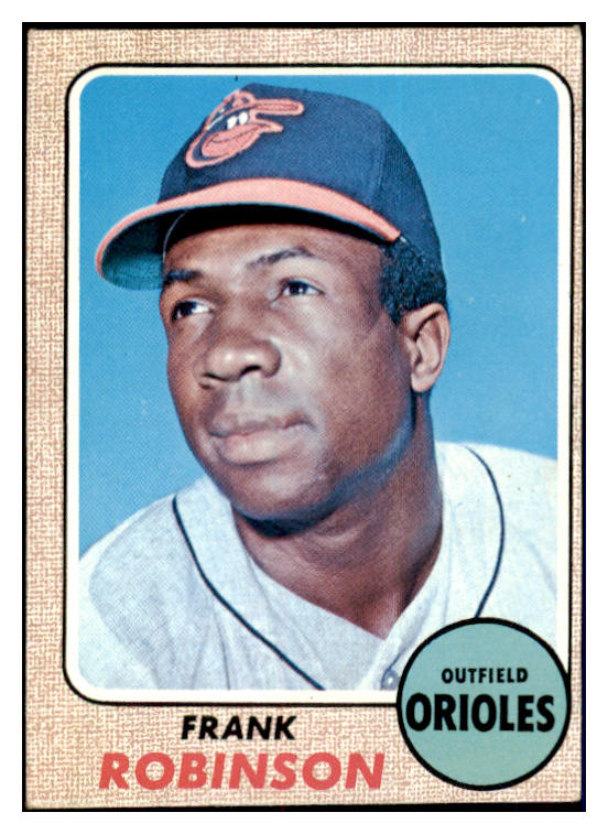 1968 Topps Baseball #500 Frank Robinson Orioles EX 440125