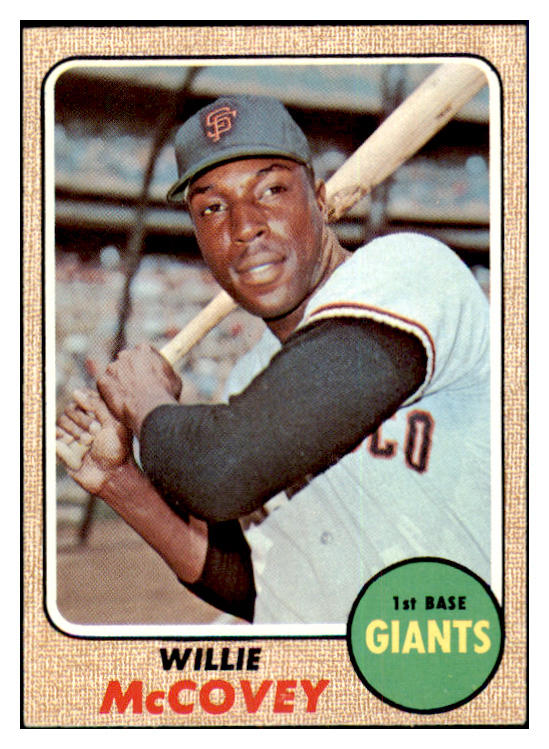1968 Topps Baseball #290 Willie Mccovey Giants EX-MT 440129