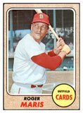 1968 Topps Baseball #330 Roger Maris Cardinals VG-EX 440131