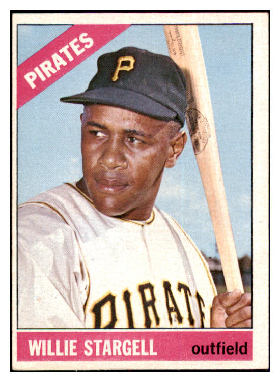 1966 Topps Baseball #255 Willie Stargell Pirates EX-MT 440160