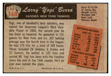 1955 Bowman Baseball #168 Yogi Berra Yankees VG-EX 440162