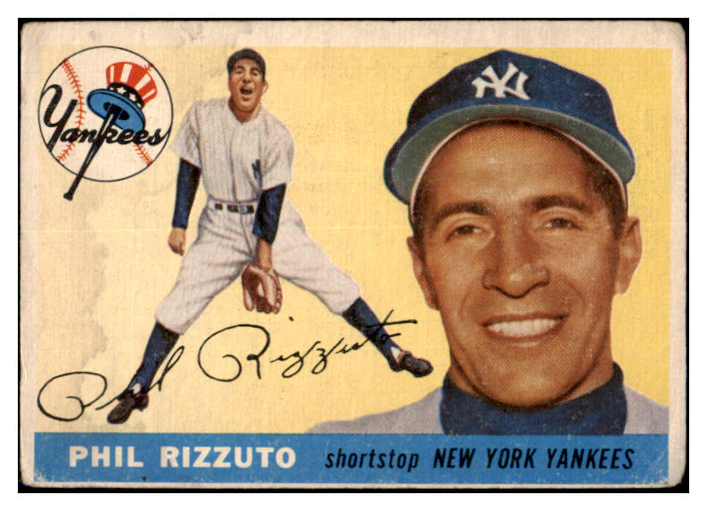 1955 Topps Baseball #189 Phil Rizzuto Yankees GD-VG 440176