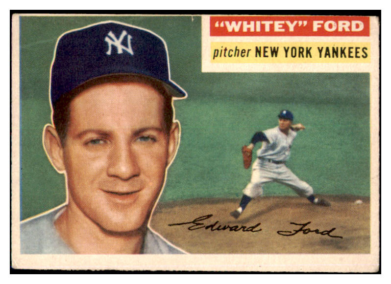 1956 Topps Baseball #240 Whitey Ford Yankees VG-EX 440188