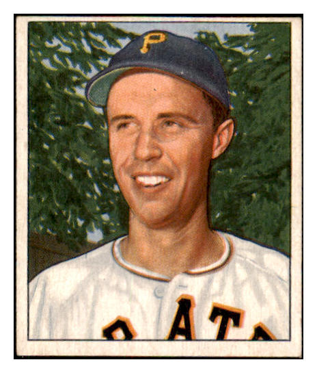 1950 Bowman Baseball #178 Ed Fitzgerald Pirates EX-MT 440209