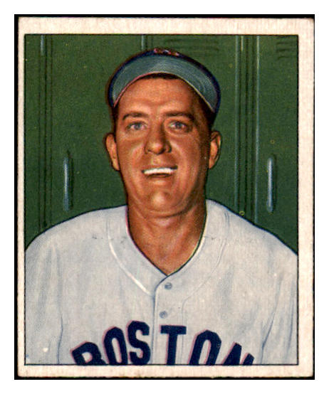1950 Bowman Baseball #136 Warren Rosar Red Sox EX-MT 440211