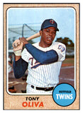 1968 Topps Baseball #165 Tony Oliva Twins EX-MT 440248