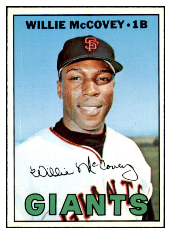 1967 Topps Baseball #480 Willie McCovey Giants NR-MT 440265