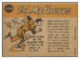 1960 Topps Baseball #558 Eddie Mathews A.S. Braves EX+/EX-MT 440274