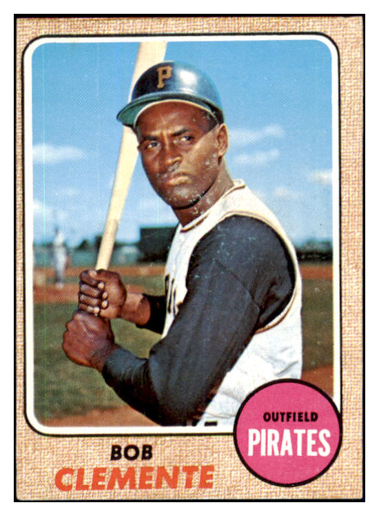 1968 Topps Baseball #150 Roberto Clemente Pirates EX-MT 440300