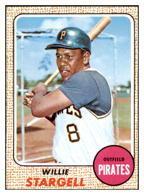 1968 Topps Baseball #086 Willie Stargell Pirates EX-MT 440302