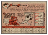 1958 Topps Baseball #288 Harmon Killebrew Senators EX-MT 440310