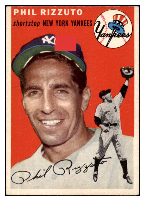 1954 Topps Baseball #017 Phil Rizzuto Yankees EX-MT 440318