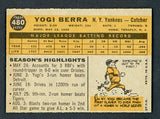 1960 Topps Baseball #480 Yogi Berra Yankees NR-MT 440342