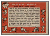 1958 Topps Baseball #436 Willie Mays Duke Snider EX+/EX-MT 440352