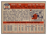 1957 Topps Baseball #025 Whitey Ford Yankees EX 440360