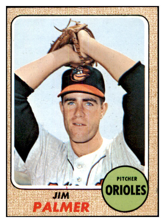 1968 Topps Baseball #575 Jim Palmer Orioles EX+/EX-MT 440380