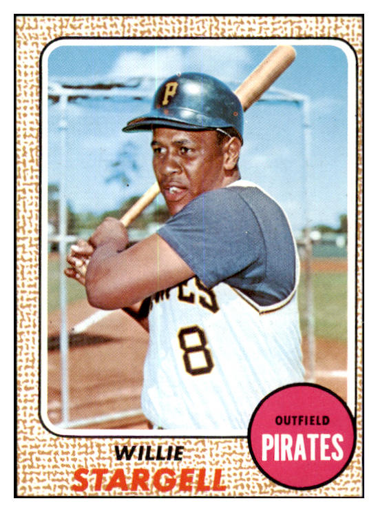 1968 Topps Baseball #086 Willie Stargell Pirates EX-MT 440383