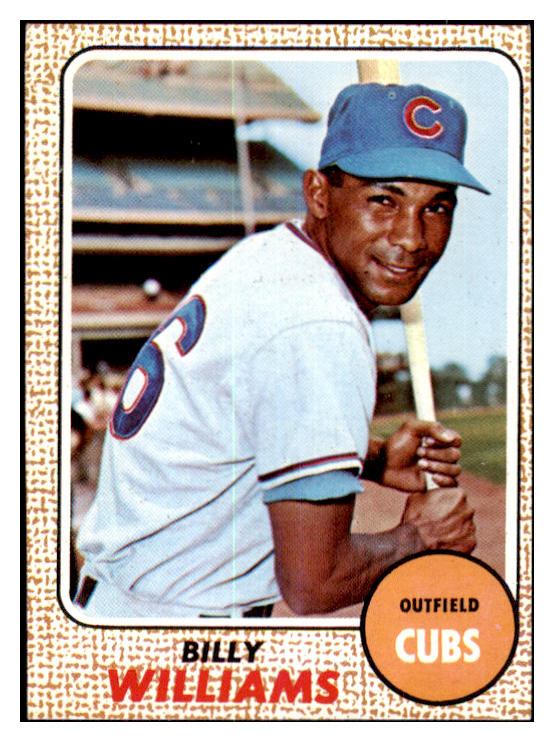 1968 Topps Baseball #037 Billy Williams Cubs NR-MT 440384
