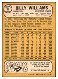 1968 Topps Baseball #037 Billy Williams Cubs NR-MT 440384