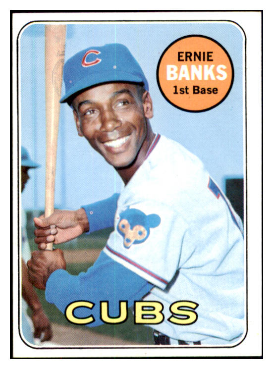 1969 Topps Baseball #020 Ernie Banks Cubs EX-MT 440393