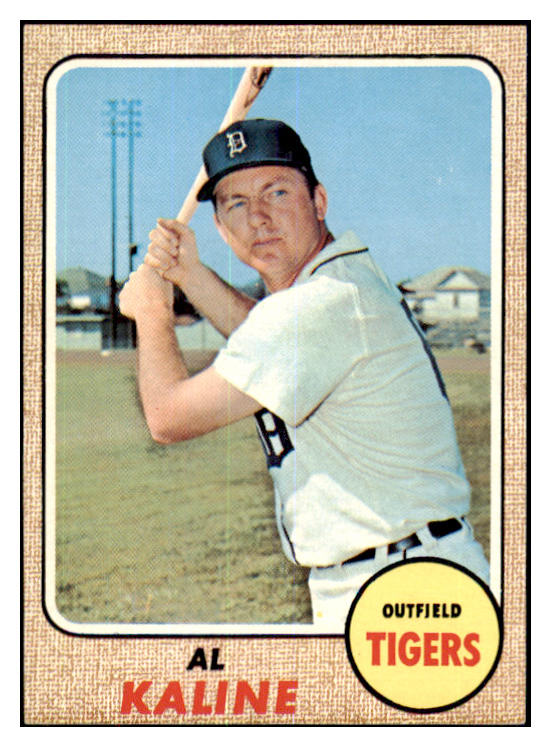 1968 Topps Baseball #240 Al Kaline Tigers EX-MT 440405