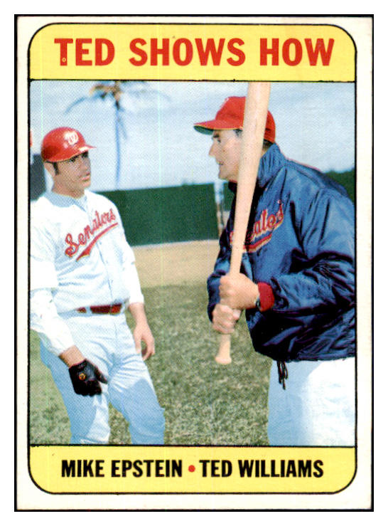1969 Topps Baseball #539 Ted Williams Mike Epstein NR-MT 440418