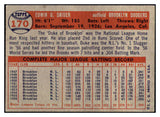 1957 Topps Baseball #170 Duke Snider Dodgers VG-EX 440437