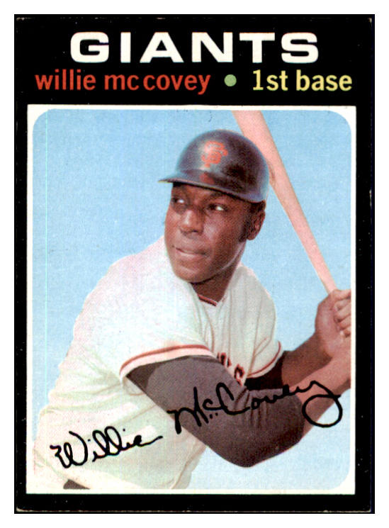 1971 Topps Baseball #050 Willie McCovey Giants EX-MT 440464