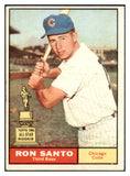 1961 Topps Baseball #035 Ron Santo Cubs EX-MT 440470