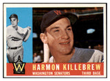 1960 Topps Baseball #210 Harmon Killebrew Senators NR-MT 440476