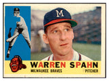 1960 Topps Baseball #445 Warren Spahn Braves EX-MT/NR-MT 440479