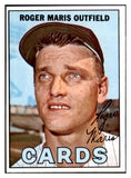 1967 Topps Baseball #045 Roger Maris Cardinals NR-MT 440486