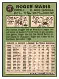 1967 Topps Baseball #045 Roger Maris Cardinals NR-MT 440486