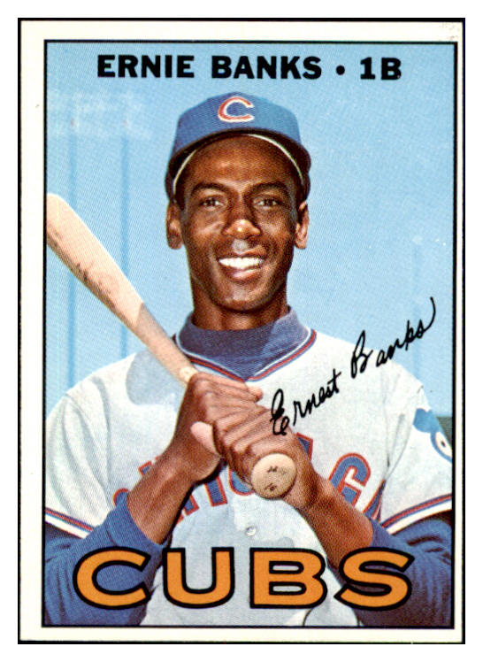 1967 Topps Baseball #215 Ernie Banks Cubs EX-MT 440490