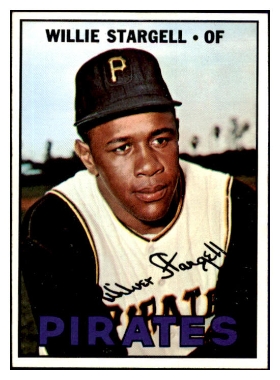 1967 Topps Baseball #140 Willie Stargell Pirates EX-MT/NR-MT 440496