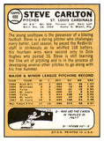 1968 Topps Baseball #408 Steve Carlton Cardinals NR-MT 440501